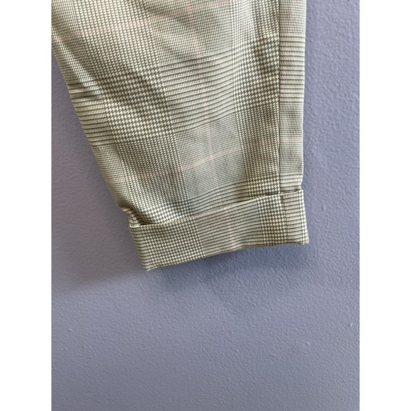 Banana Republic Women's 4 Brown Houndstooth Cropped Dress Pants Trousers - Picture 3 of 10